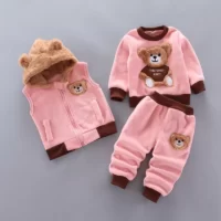 Warm winter outfit for kids
